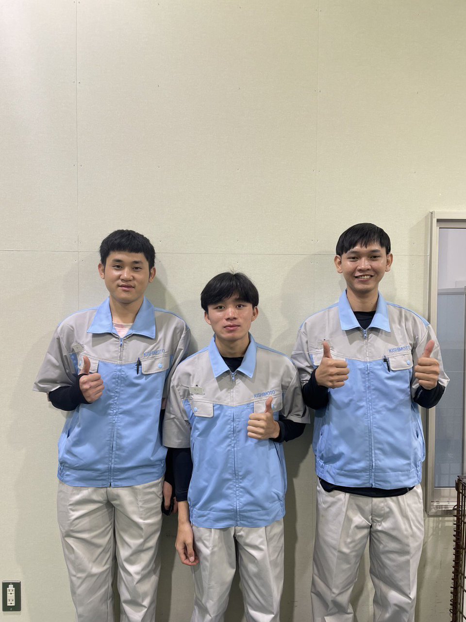 岸本工業に新しい仲間が加わりました！